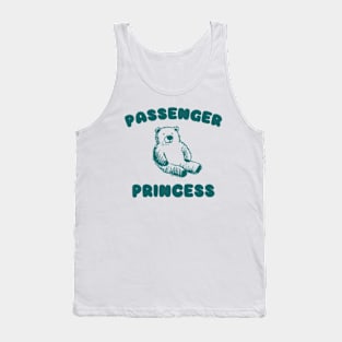 Passenger Princess, Y2K Clothing, Cartoon Meme Top, Gift For Her Y2K Tank Top